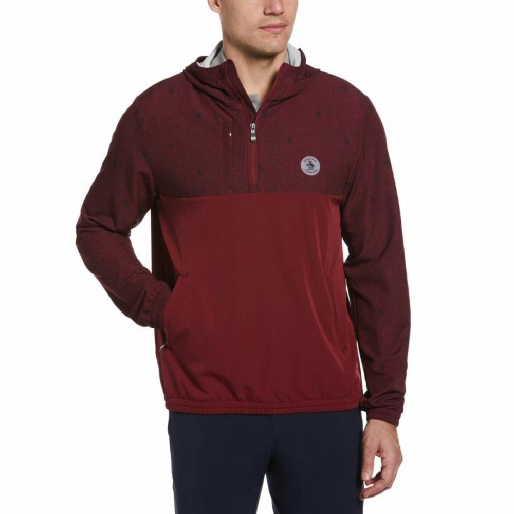 Original Penguin Cordovan Hoodie Large NWT